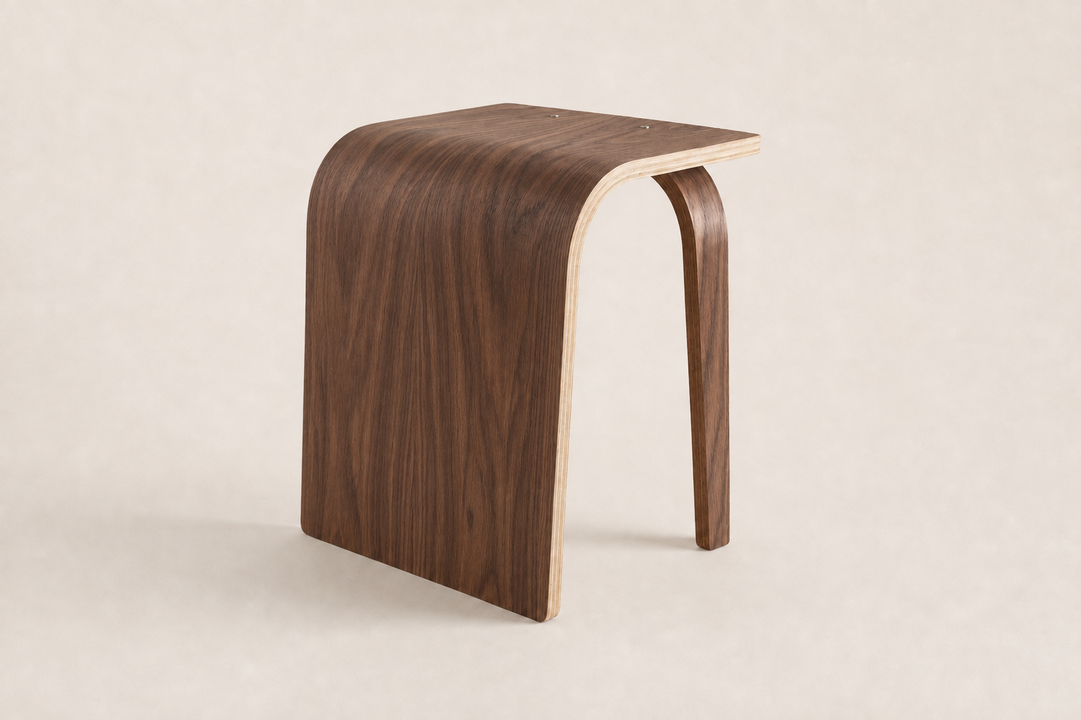 Tahquamenon Stool in Walnut