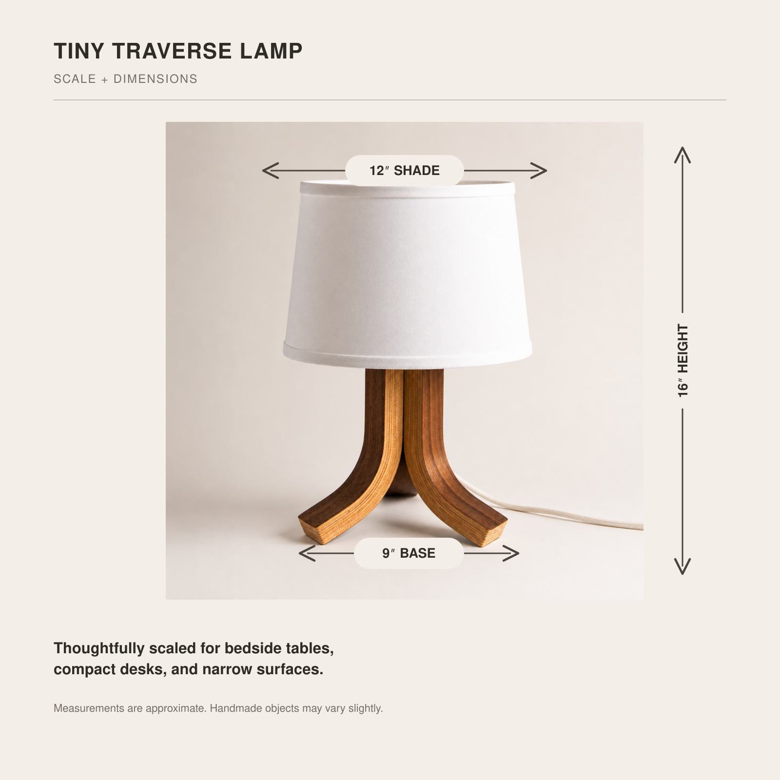 Tiny Traverse Lamp