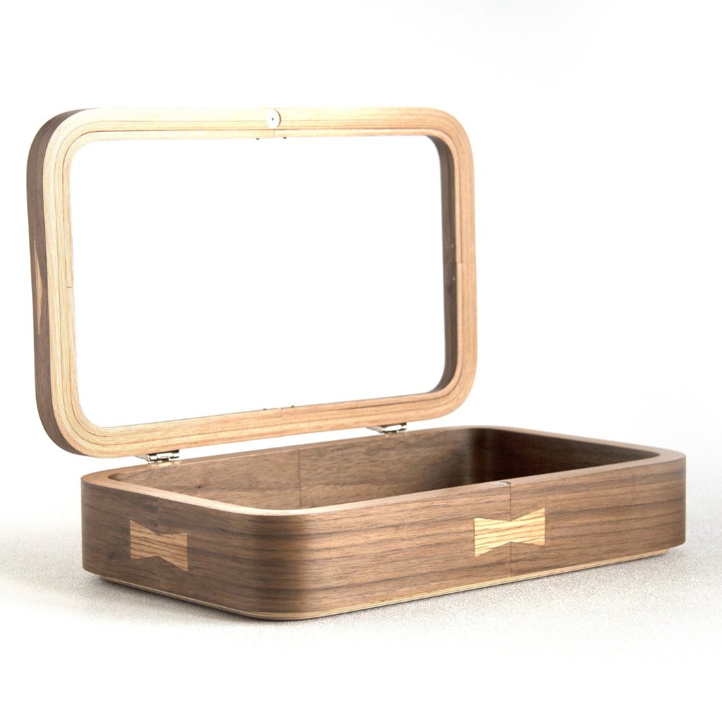 Ciseal Custom Bent Plywood Display Case