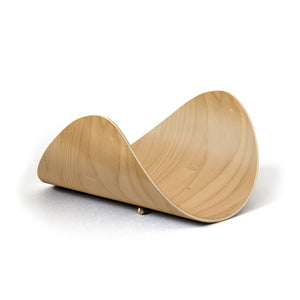 Empty Mission Firewood Holder in maple