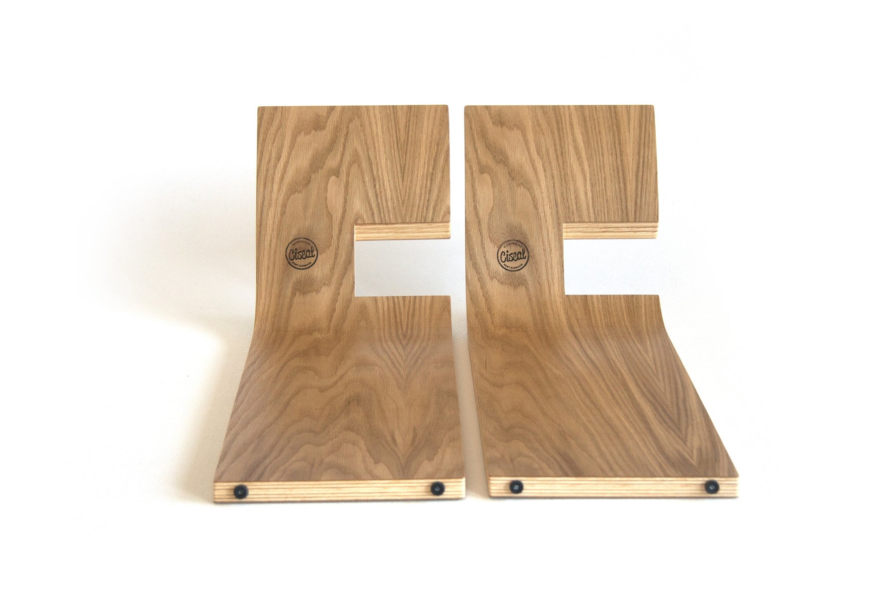 Interlochen Stool - Handmade Mid Century Modern Bent Plywood by Ciseal